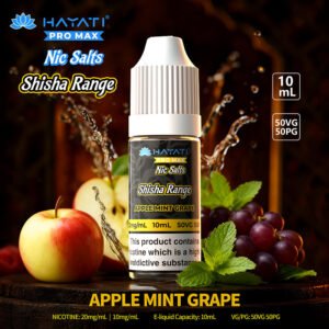 Hayati Pro Max Nic Salt Shisha – Apple Mint Grape