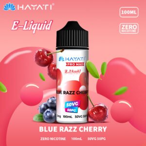 Hayati Pro Max 50/50 E-Liquid – Blue Razz Cherry
