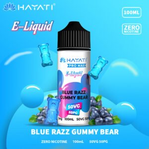 Hayati Pro Max 50/50 E-Liquid – Blue Razz Gummy Bear