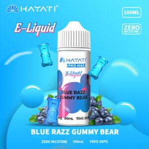 Hayati Pro Max 70/30 E-Liquid – Blue Razz Gummy Bear