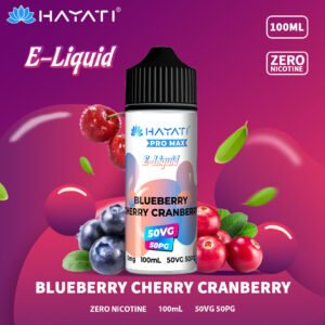 Hayati Pro Max 50/50 E-Liquid – Blueberry Cherry Cranberry