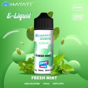 Hayati Pro Max 50/50 E-Liquid – Fresh Mint