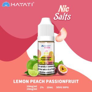 Hayati Pro Max Nic Salt – Lemon Peach Passionfruit