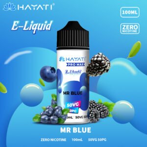 Hayati Pro Max 50/50 E-Liquid – Mr Blue