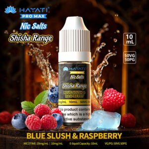 Hayati Pro Max Nic Salt Shisha – Blue Slush & Raspberry
