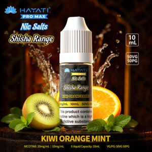 Hayati Pro Max Nic Salt Shisha – Kiwi Orange Mint