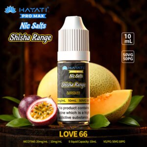 Hayati Pro Max Nic Salt Shisha – Love 66