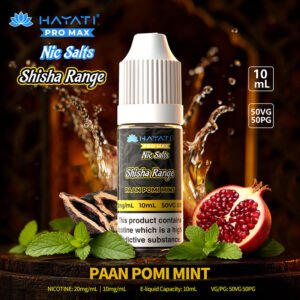 Hayati Pro Max Nic Salt Shisha – Paan Pomi Mint