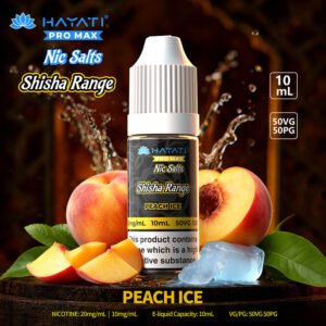 Hayati Pro Max Nic Salt Shisha – Peach Ice