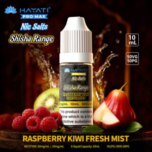 Hayati Pro Max Nic Salt Shisha – Raspberry Kiwi Fresh Mist