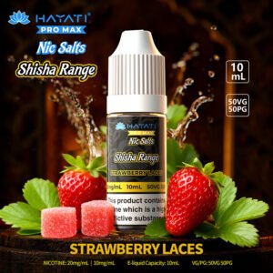 Hayati Pro Max Nic Salt Shisha – Strawberry Laces