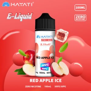 Hayati Pro Max 50/50 E-Liquid – Red Apple Ice