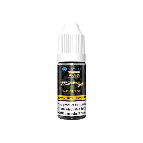 Hayati Pro Max Nic Salts Shisha Range Lemon Mint bottle